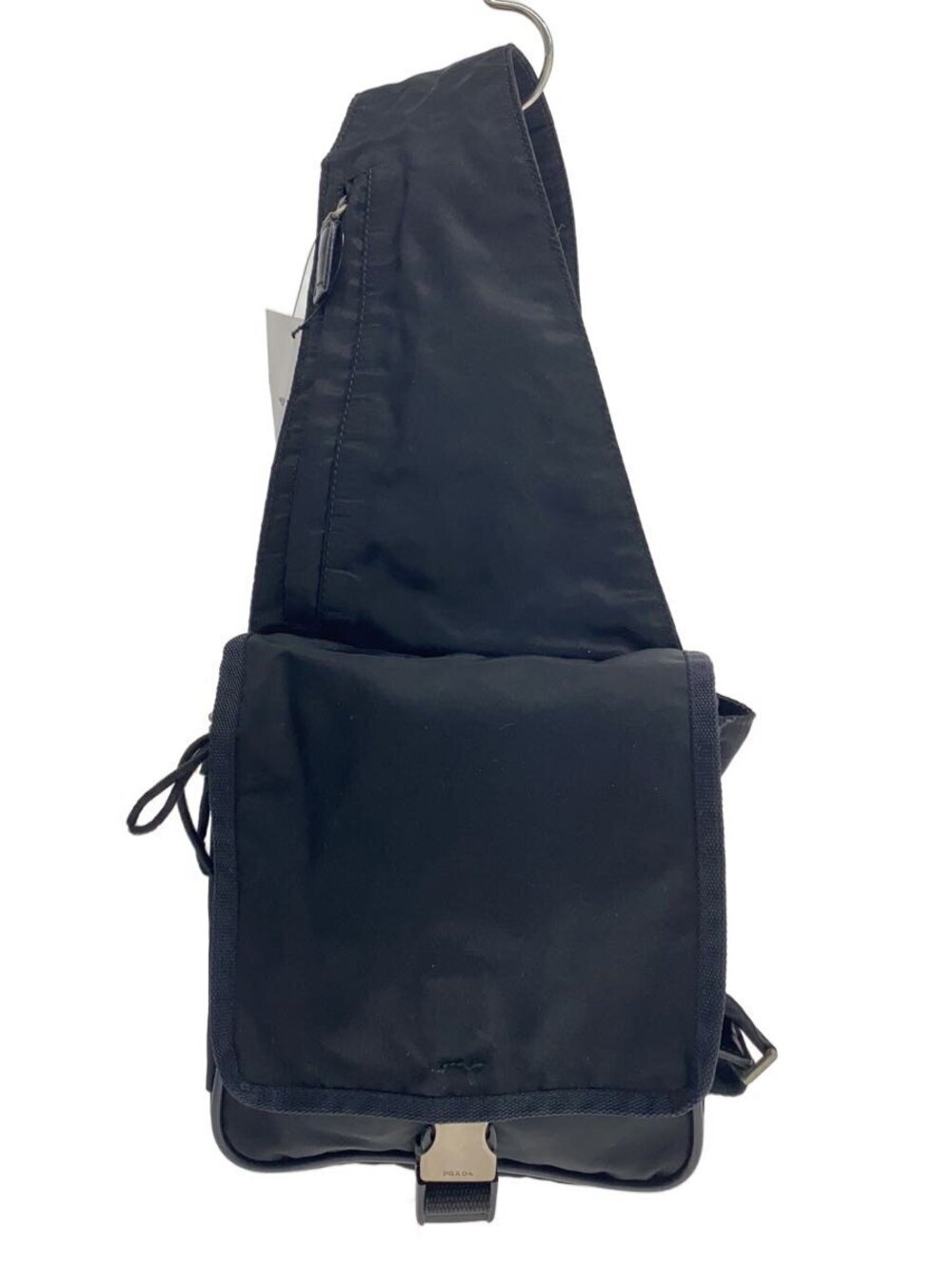 Prada Body Waist Crossbody Bag Shoulder Black